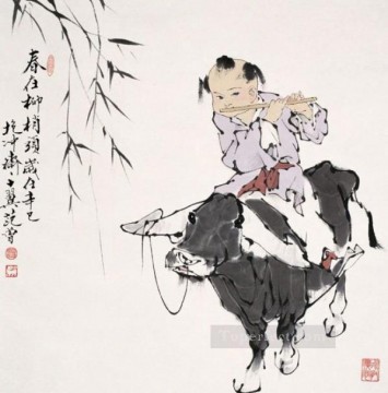 Fangzeng corydon traditional China Oil Paintings